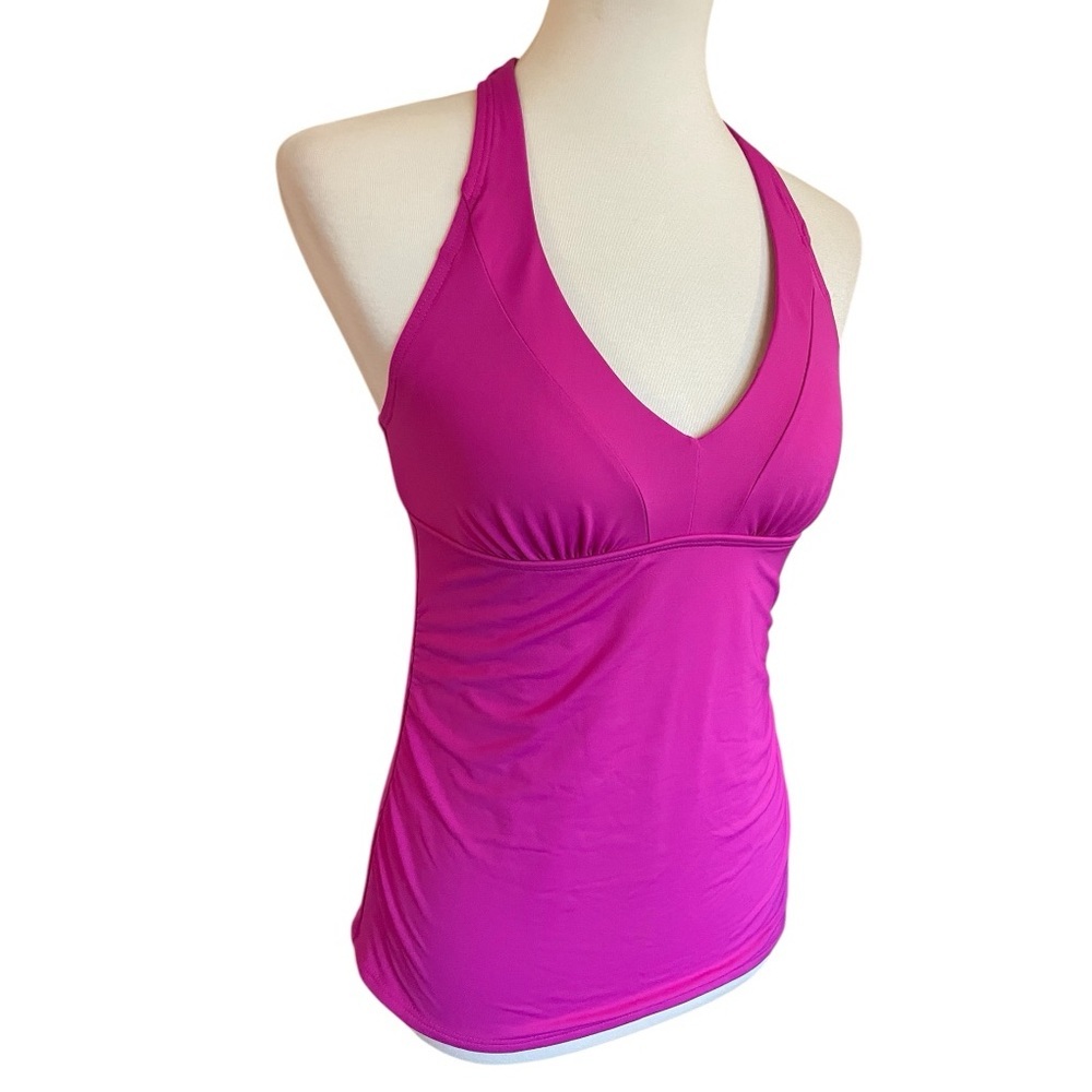 Lands’ End Pink Tankini Bathing Suit Top